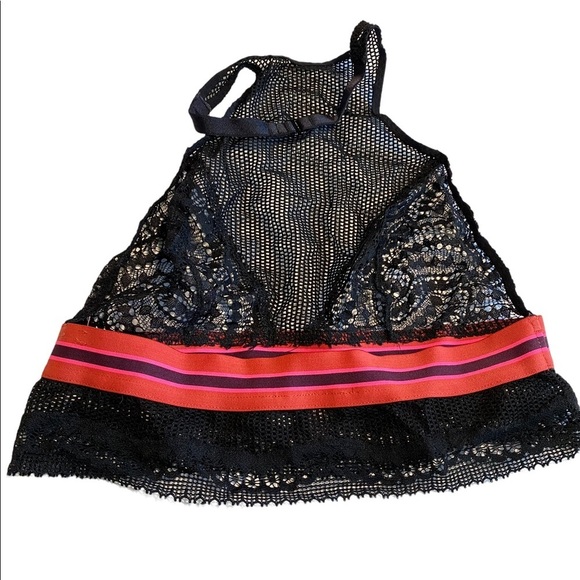 Victoria’s Secret High Neck Mesh Bralette Small - Picture 3 of 6